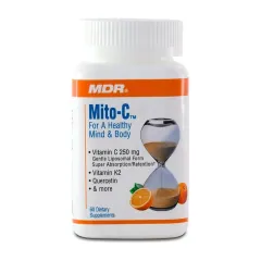 MDR Mito-C bottle, 60 capsules, Liposomal Pureway-C with K2 and mitochondrial blend